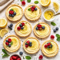 Creamy Lemon Tarts