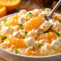 Creamy Mandarin Orange Salad