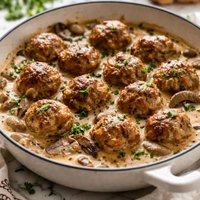 Creamy Marsala Meatballs