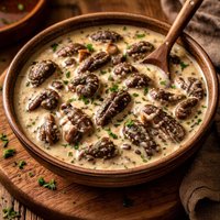 Creamy Morel Mushroom Sauce