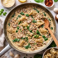 Creamy Mushroom Artichoke Sauce