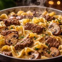 Creamy Mushroom Beef Noodle Mix