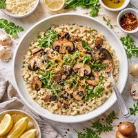 Creamy Mushroom Risotto