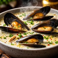 Creamy Mussel Soup