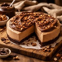 Creamy Nutella Cheesecake