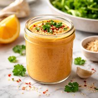 Creamy Orange Dressing Raw Vegan