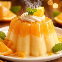 Creamy Orange Gelatin