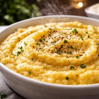 Creamy Oven Baked Polenta
