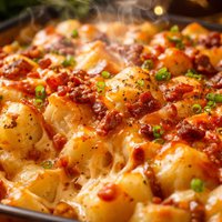 Creamy Oven Bbqed Potato Casserole