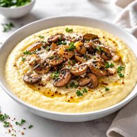 Creamy Parmesan Garlic Polenta