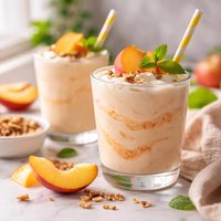 Creamy Peach Freeze