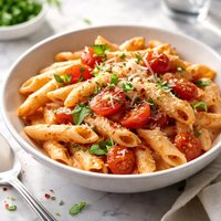 Creamy Penne with Tomatoes