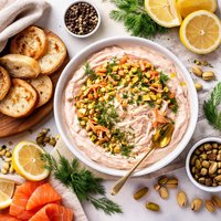 Creamy Pistachio Salmon Pate