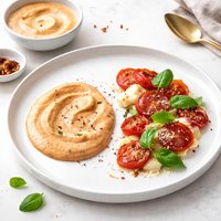 Creamy Pizza Sauce and Topping