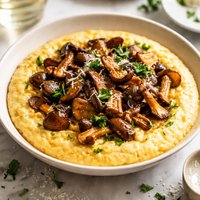 Creamy Polenta with Wild Mushrooms