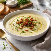 Creamy Potato and Chives Soup