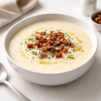 Creamy Potato Soup with Bacon