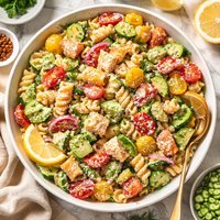 Creamy Salmon and Pasta Salad