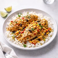 Creamy Santa Fe Chicken and Rice