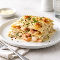 Creamy Seafood Lasagna