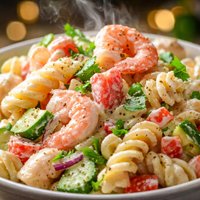 Creamy Seafood Pasta Salad
