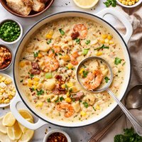 Creamy Southern Seafood or Fish Chowder