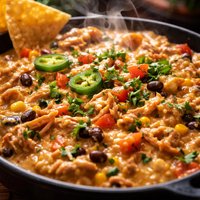 Creamy Southwestern Chicken Dip