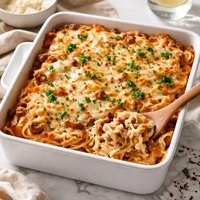 Creamy Spaghetti Casserole