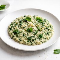 Creamy Spinach Risotto