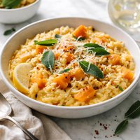 Creamy Squash Orzo