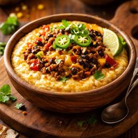 Creamy Tex Mex Polenta