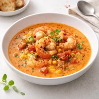 Creamy Tomato and Shrimp Chowder