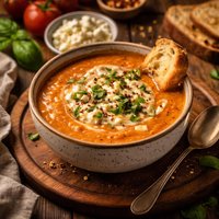 Creamy Tomato Gorgonzola Soup