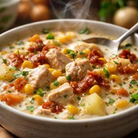 Creamy Turkey Corn Chowder