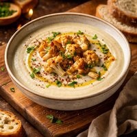 Creamy Vegan Cauliflower Soup