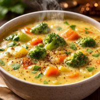Creamy Vegetable Cumin Soup