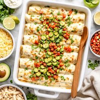Creamy White Enchilada
