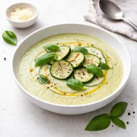 Creamy Zucchini Basil Zuppa