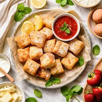 Crema Fritti Fried Cream Lidia Bastianich