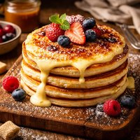 Creme Brulee Pancake