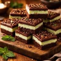 Creme De Menthe Squares
