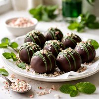 Creme De Menthe Truffles