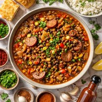 Creole Black Eyed Peas