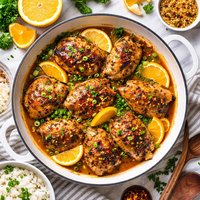 Creole Mustard Orange Chicken