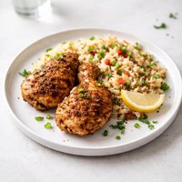 Creole Oven Fried Chicken and Rice