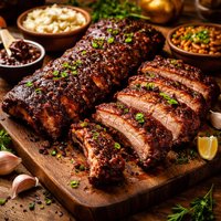 Creole Style Smoked Baby Back Ribs