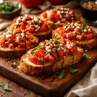 Creole Tomato Bruschetta