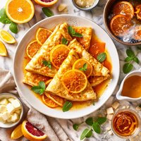 Crepes Suzette La New Orleans