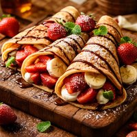 Crepes with Good Stuff