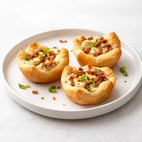 Crescent Bacon Cheese Tartlets